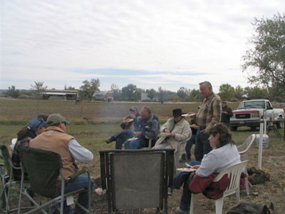 Around the campfire